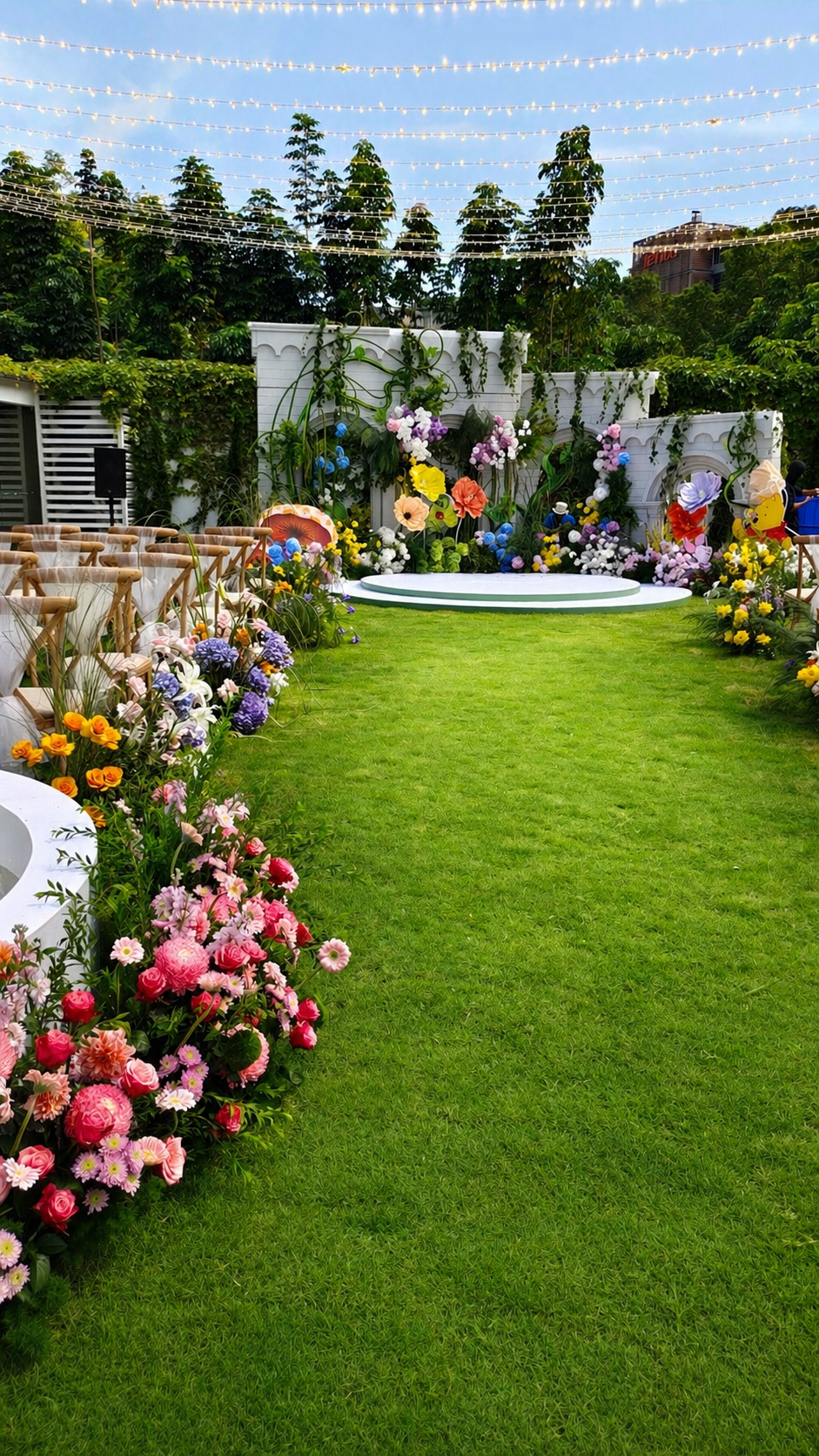 Mira Fleur event floral — tablescape, mira palette