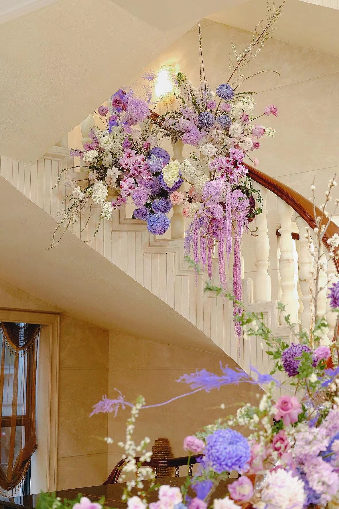 Mira Fleur event floral — tablescape, mira palette