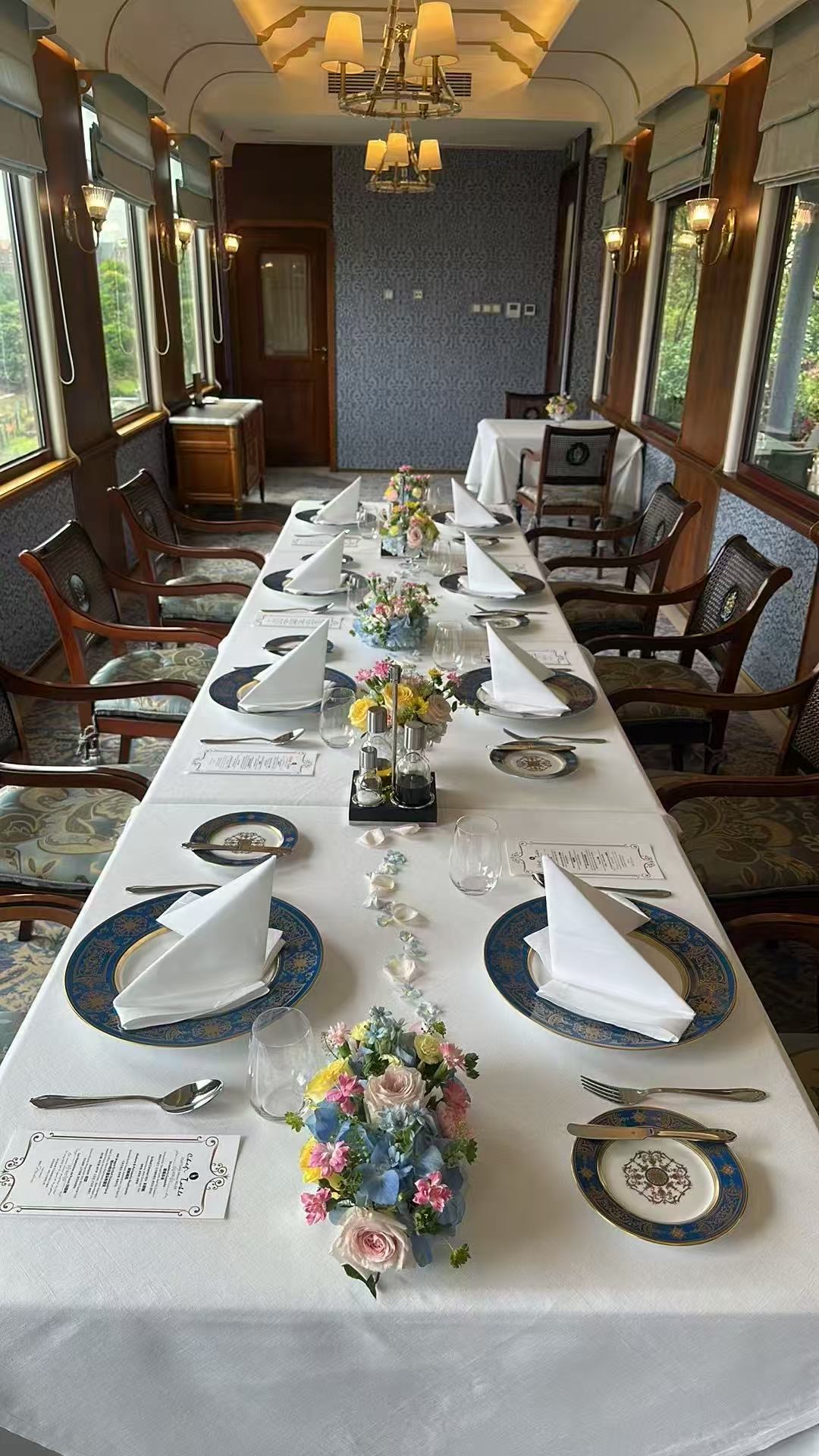 Mira Fleur event floral — tablescape, mira palette