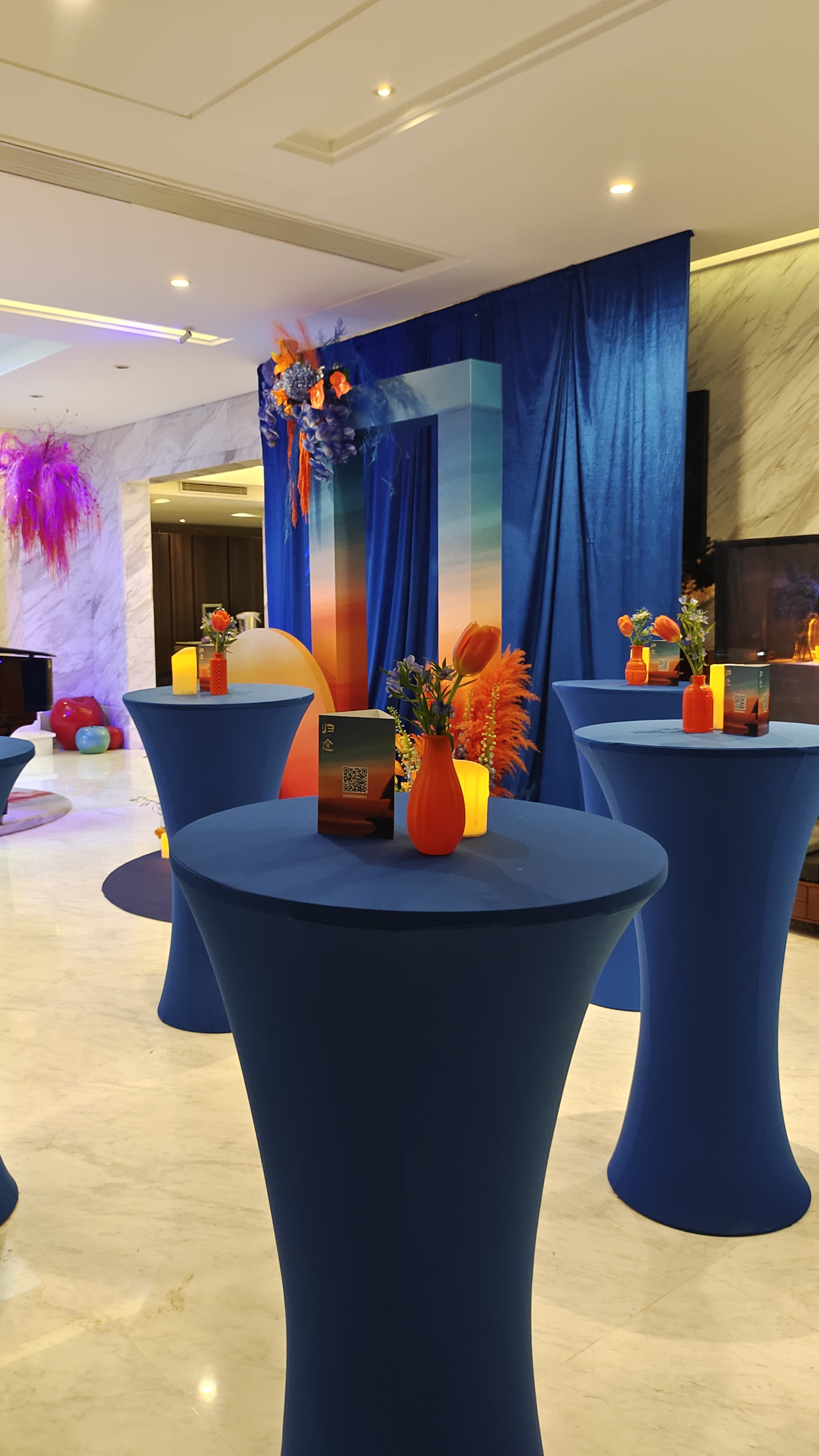 Mira Fleur event floral — tablescape, mira palette