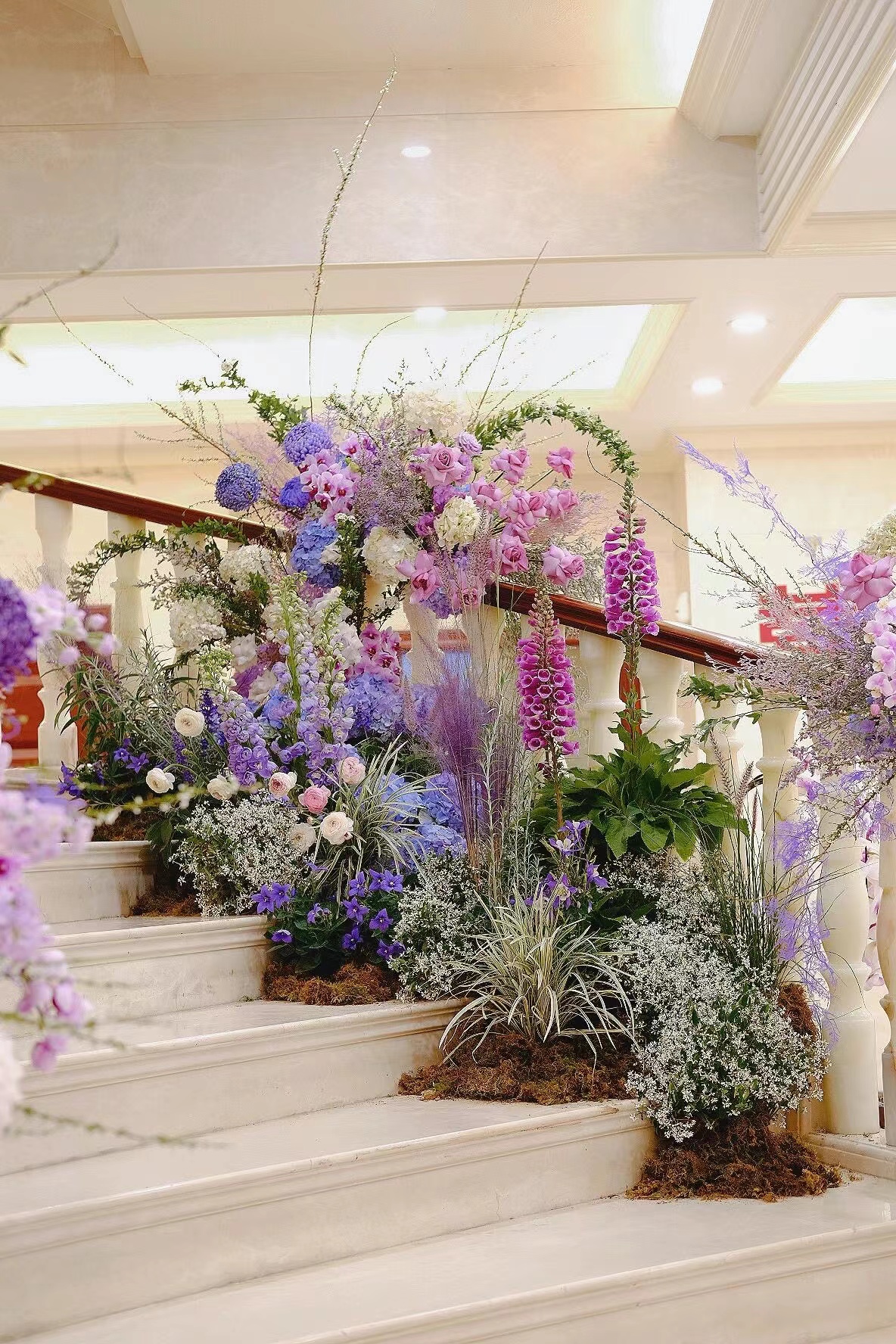 Mira Fleur event floral — tablescape, mira palette