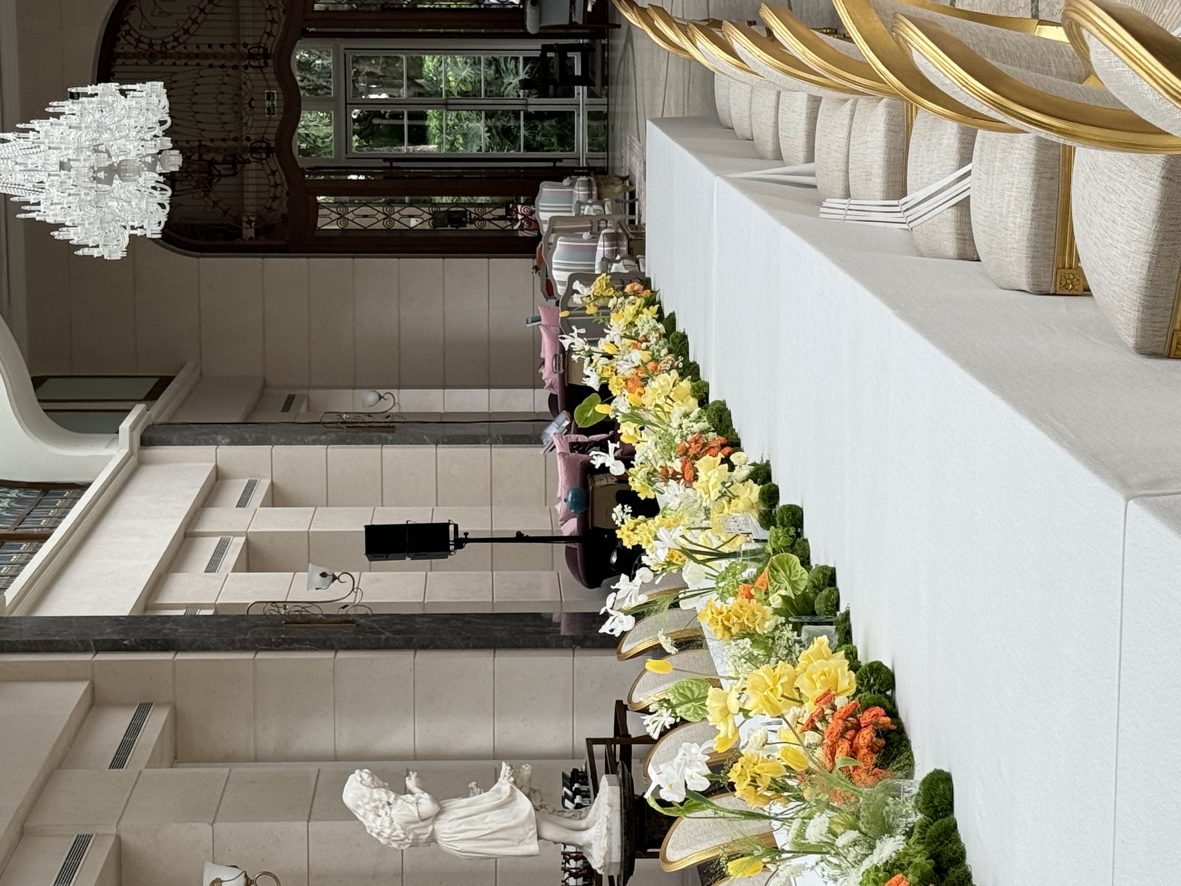 Mira Fleur event floral — tablescape, mira palette