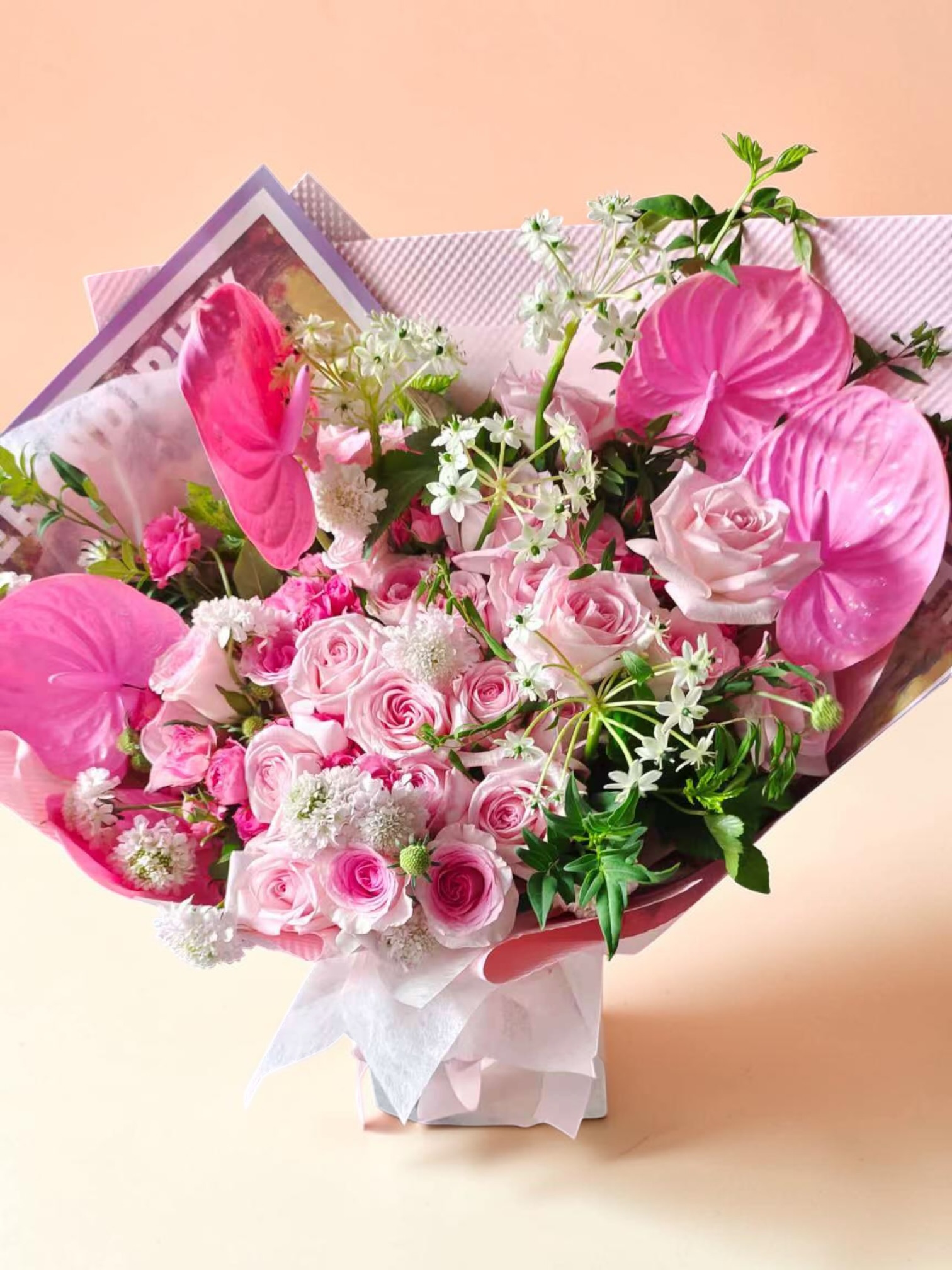 Mira Fleur signature gift floral — bouquet, mira palette